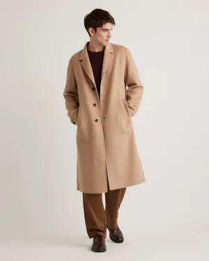 100% Mongolian Cashmere Double-Faced Overcoat