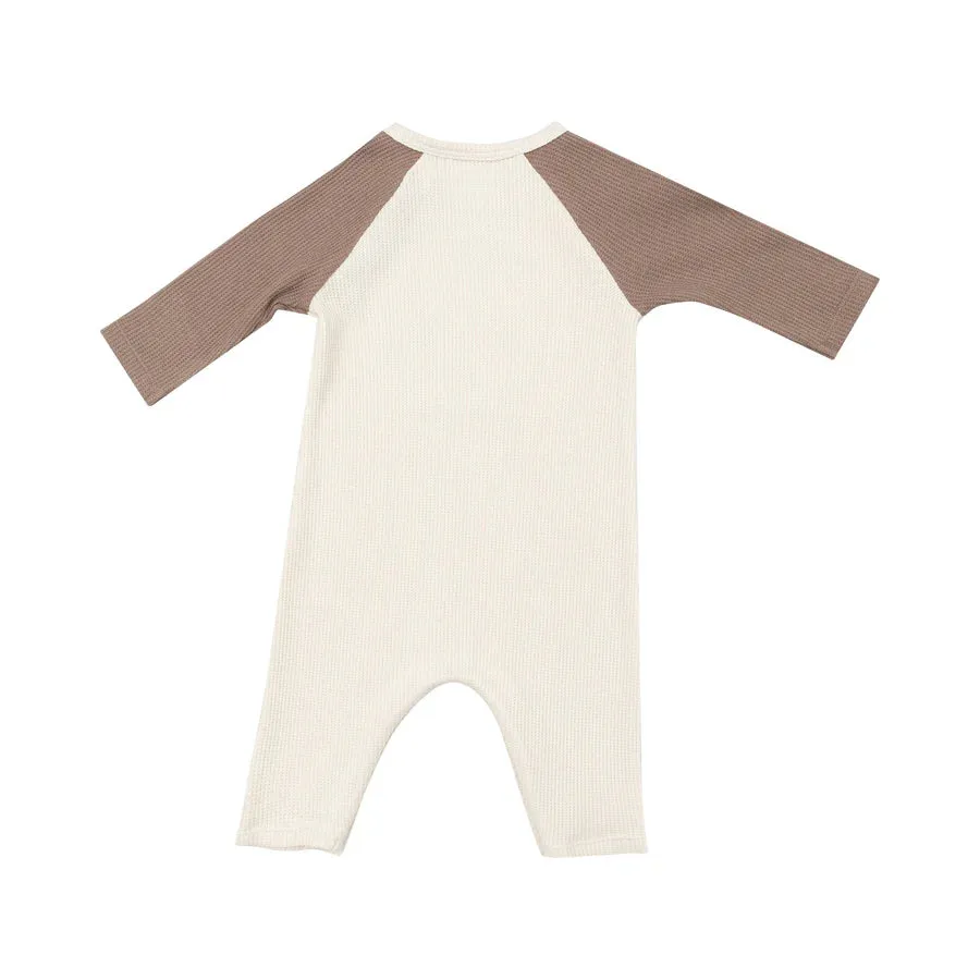 Bear Applique Romper/Angel Dear
