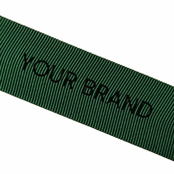 Bespoke Printed Grosgrain Ribbon