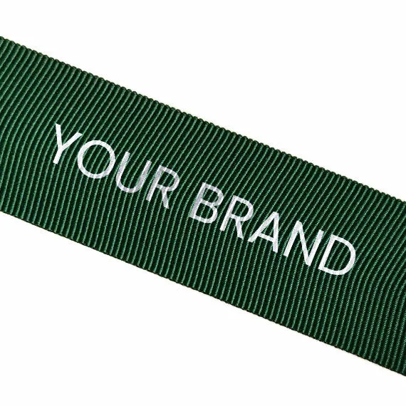 Bespoke Printed Grosgrain Ribbon
