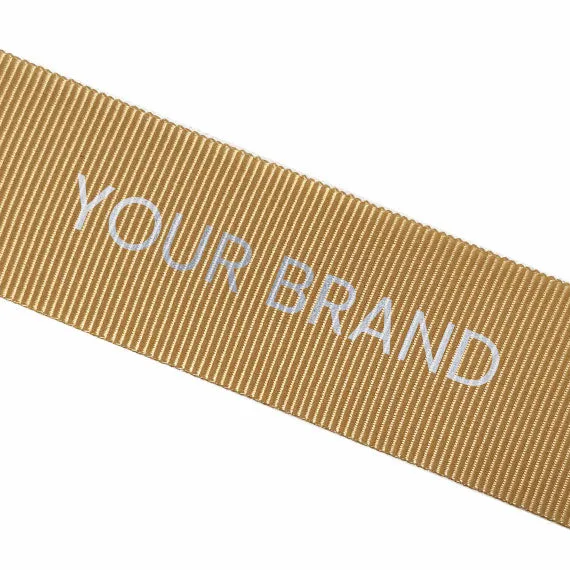 Bespoke Printed Grosgrain Ribbon