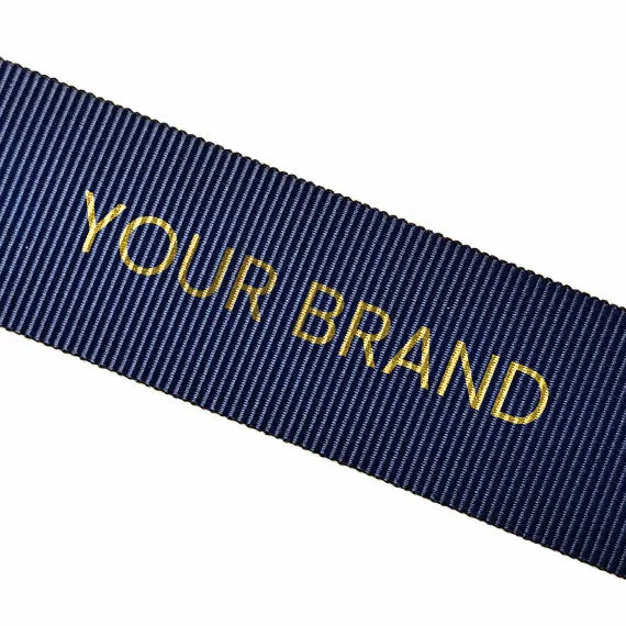 Bespoke Printed Grosgrain Ribbon
