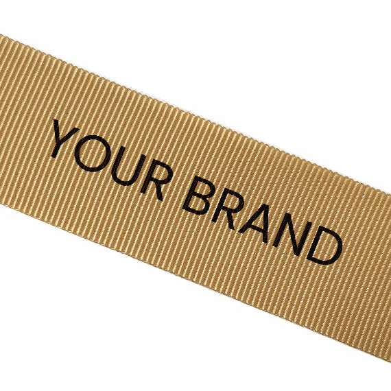 Bespoke Printed Grosgrain Ribbon