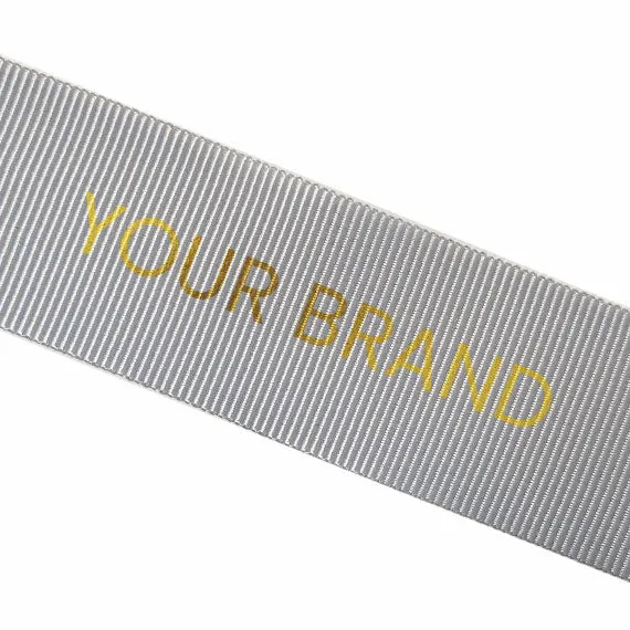 Bespoke Printed Grosgrain Ribbon