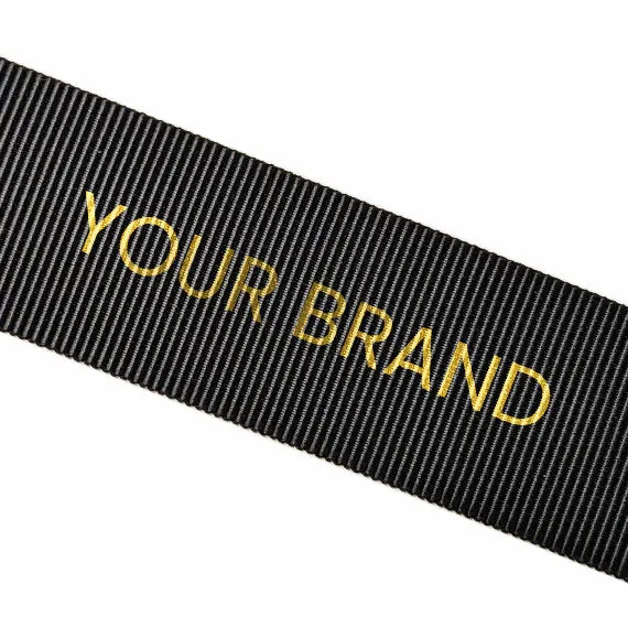 Bespoke Printed Grosgrain Ribbon