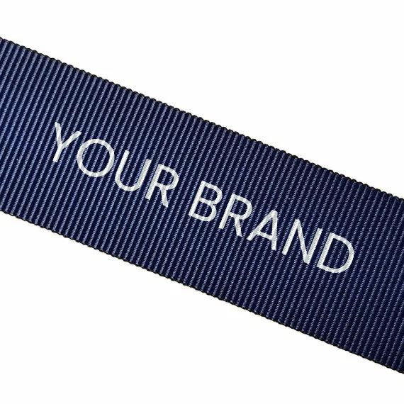 Bespoke Printed Grosgrain Ribbon