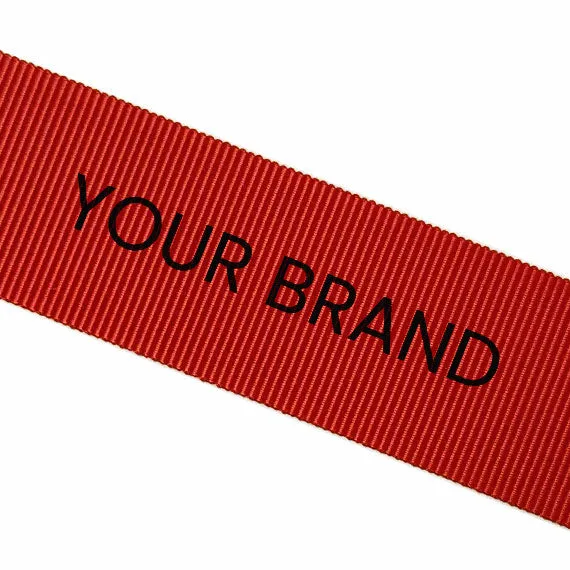 Bespoke Printed Grosgrain Ribbon