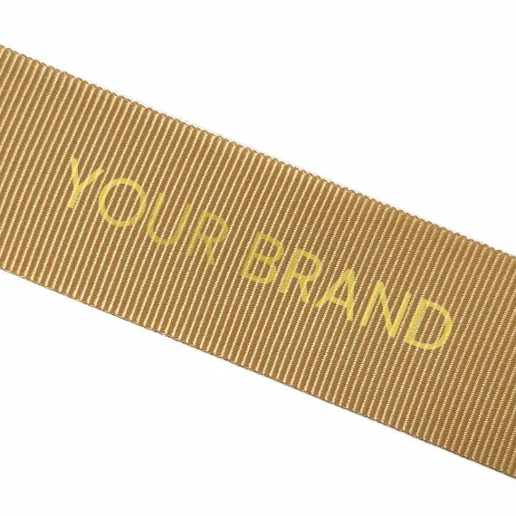 Bespoke Printed Grosgrain Ribbon