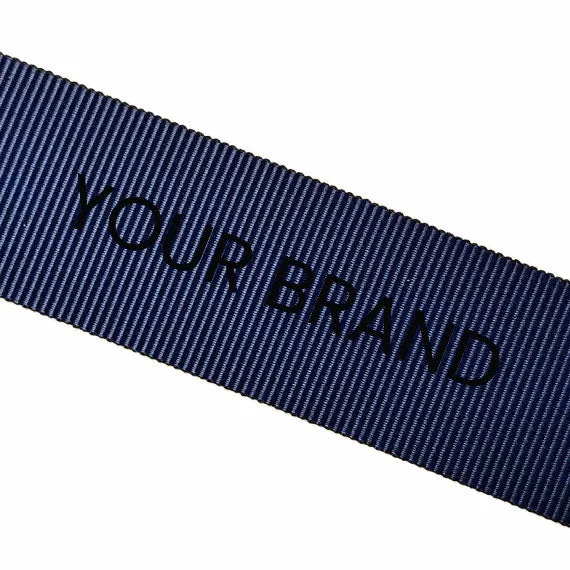 Bespoke Printed Grosgrain Ribbon