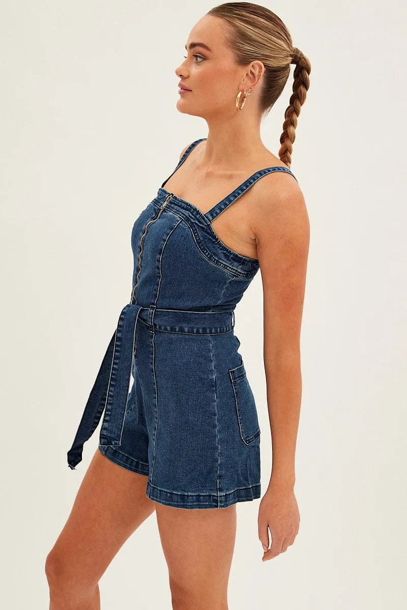 Blue Overall Denim
