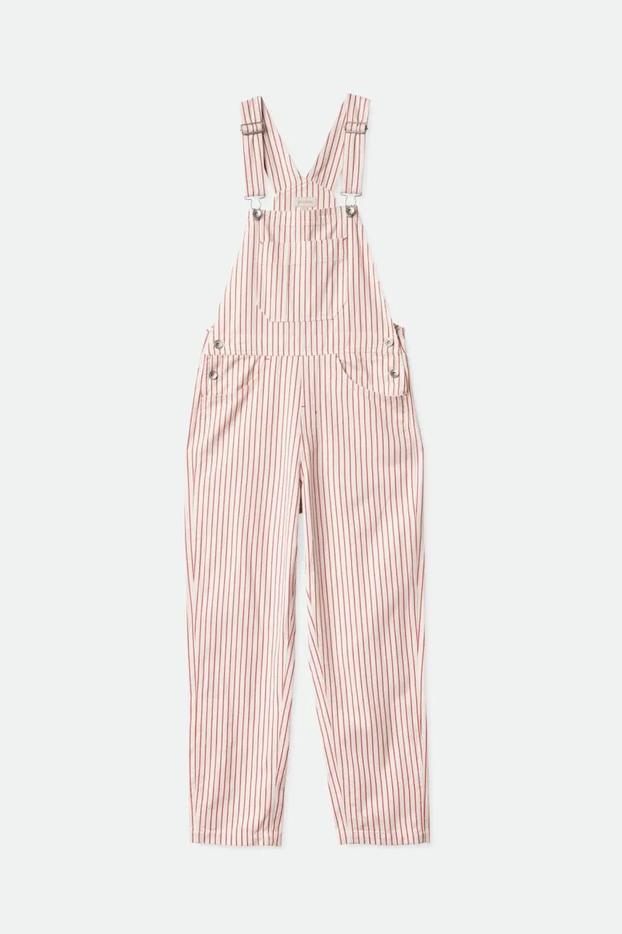 Costa Overall - Aloha Red