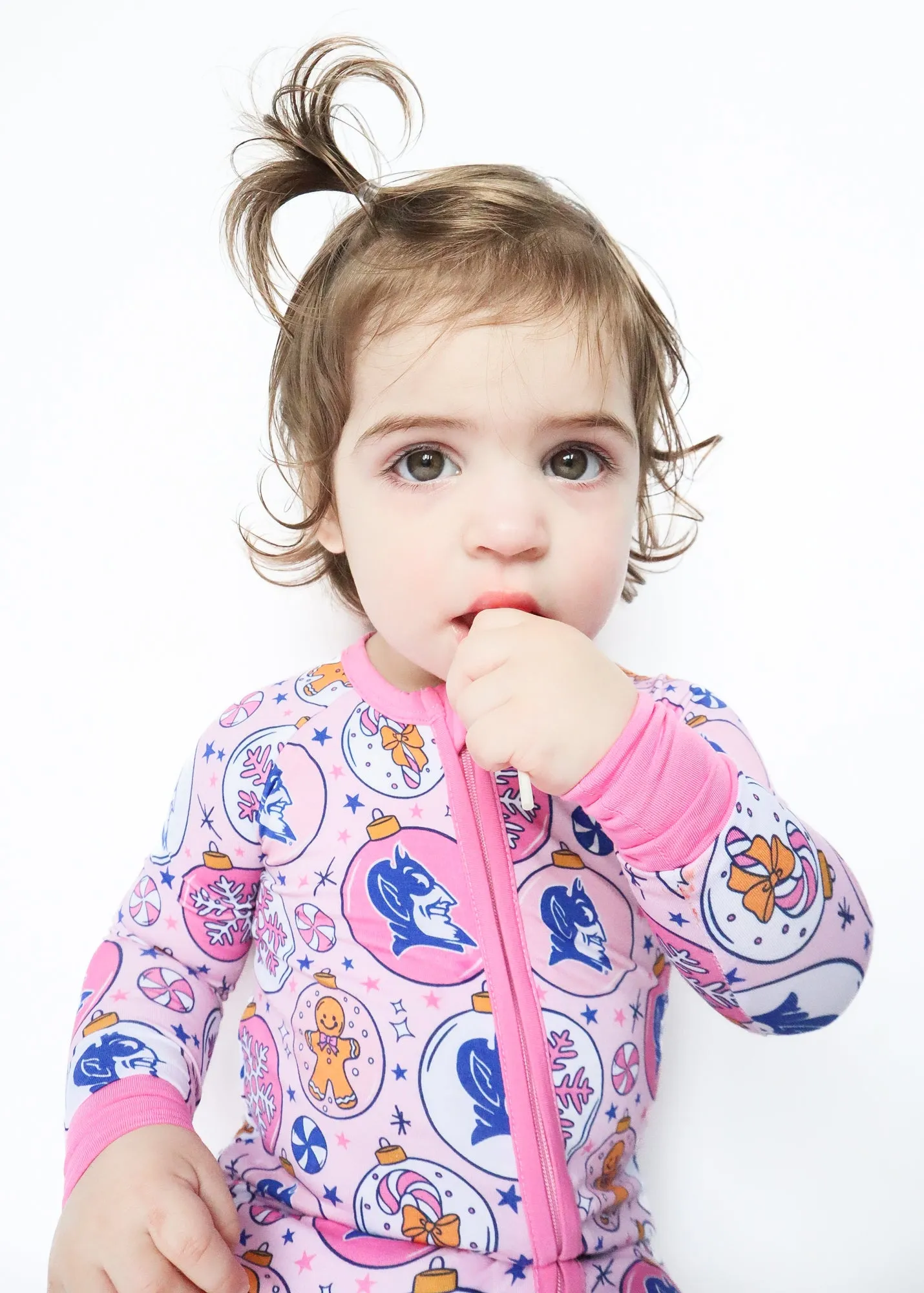 Duke University® Christmas Rompers - Pink