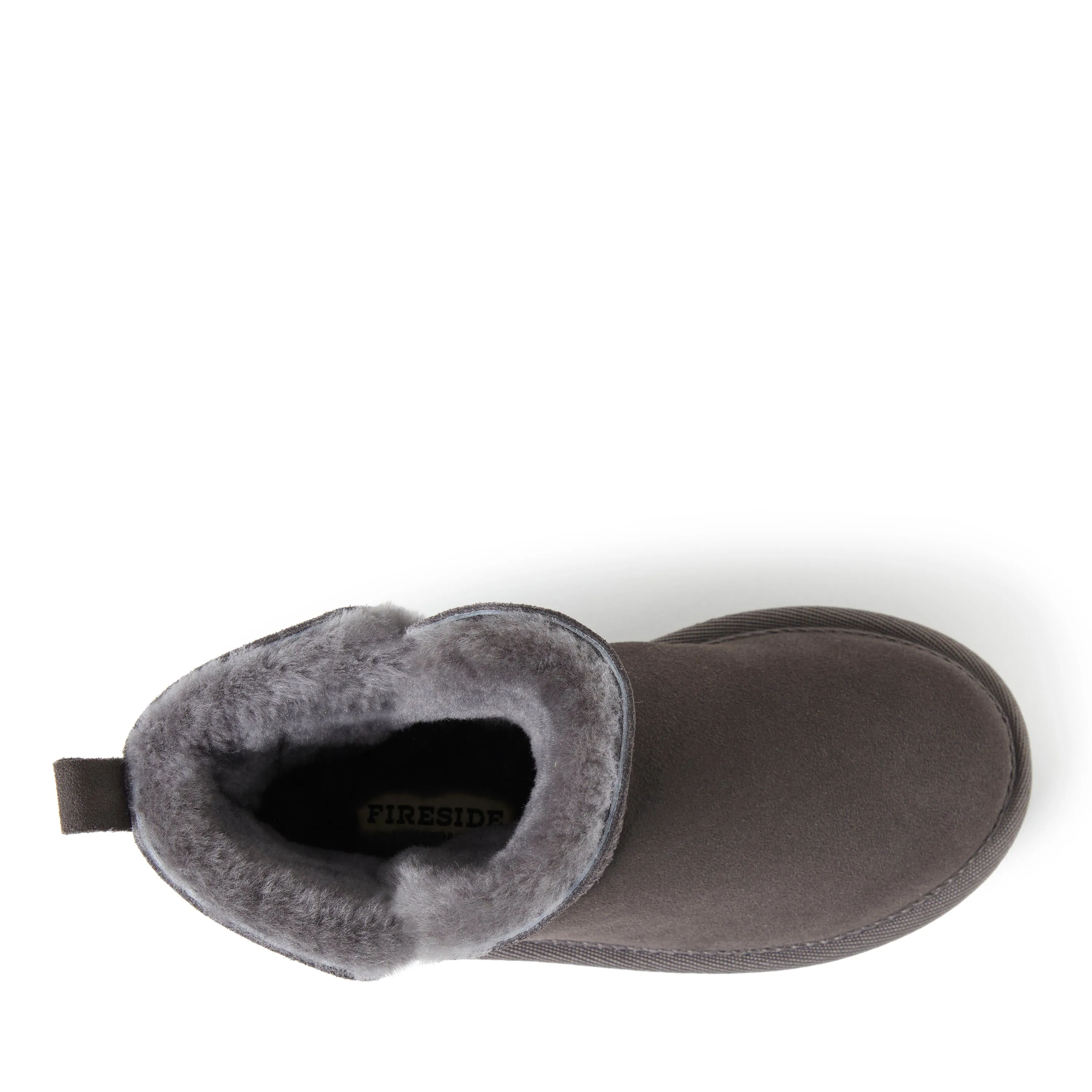 Fireside By Dearfoams Kid's Bunbury Genuine Shearling Boot
