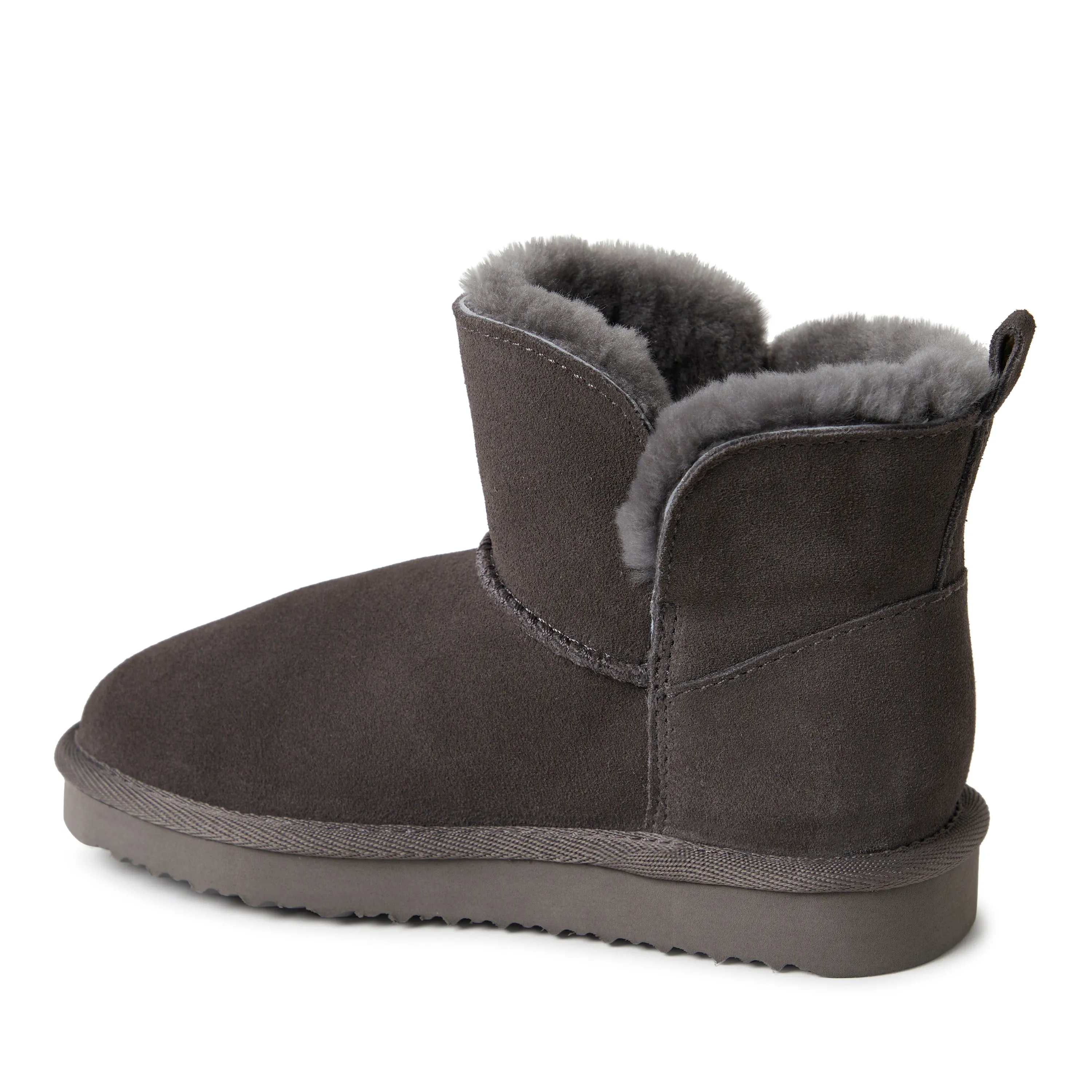 Fireside By Dearfoams Kid's Bunbury Genuine Shearling Boot