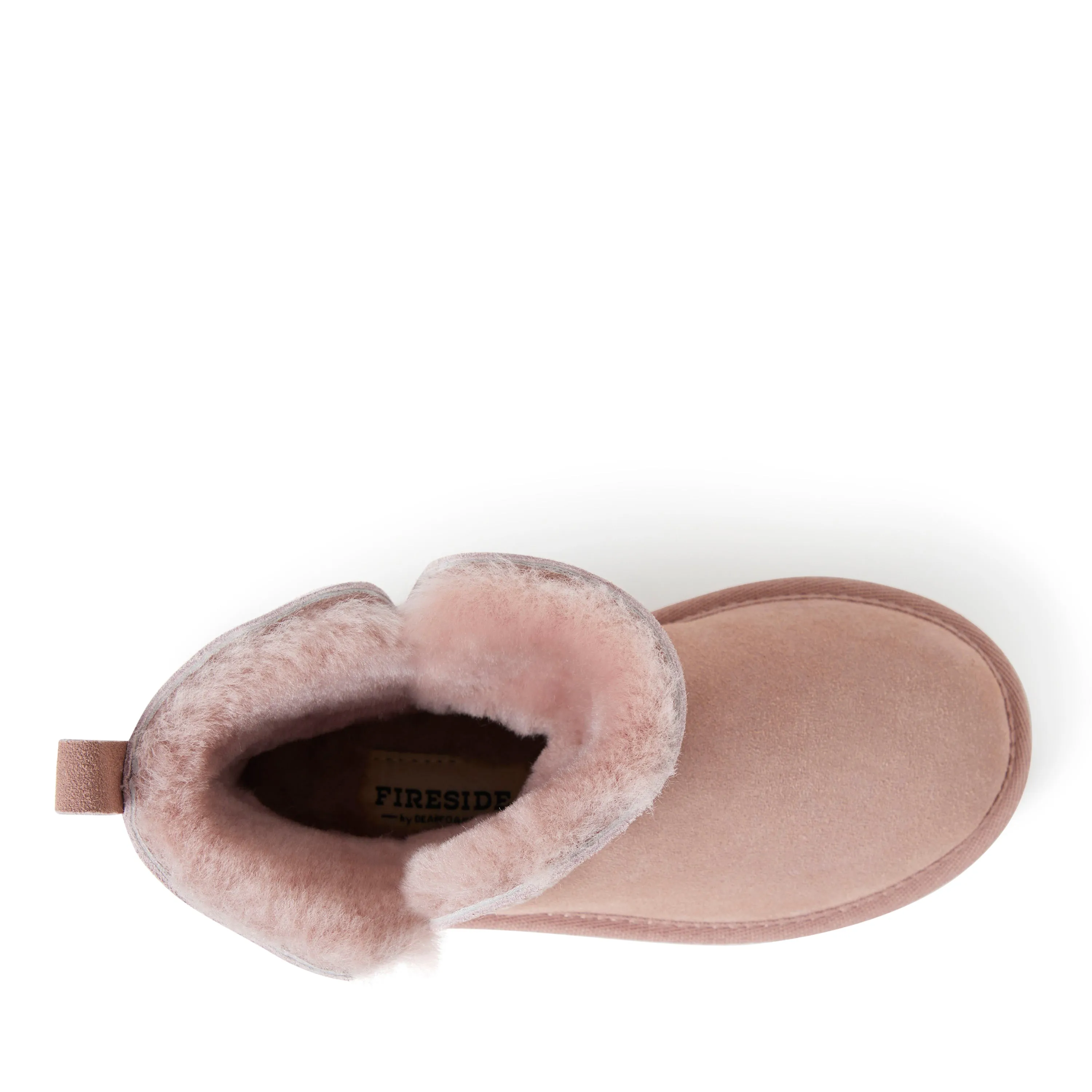 Fireside By Dearfoams Kid's Bunbury Genuine Shearling Boot