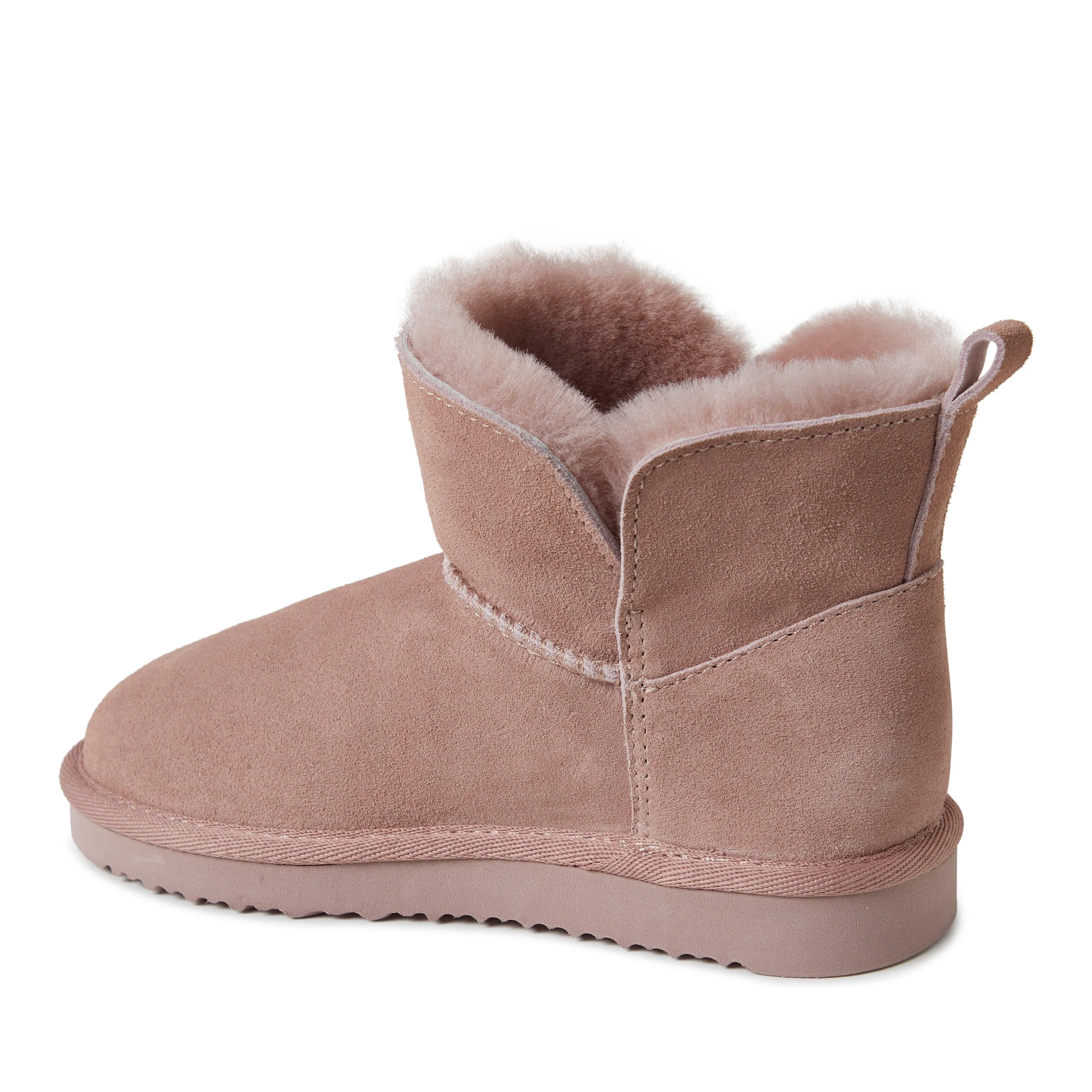 Fireside By Dearfoams Kid's Bunbury Genuine Shearling Boot