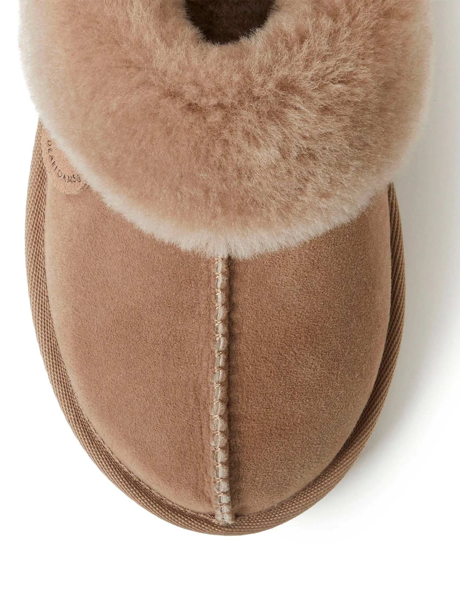 Fireside By Dearfoams Women's Sydney Genuine Shearling Scuff Slipper