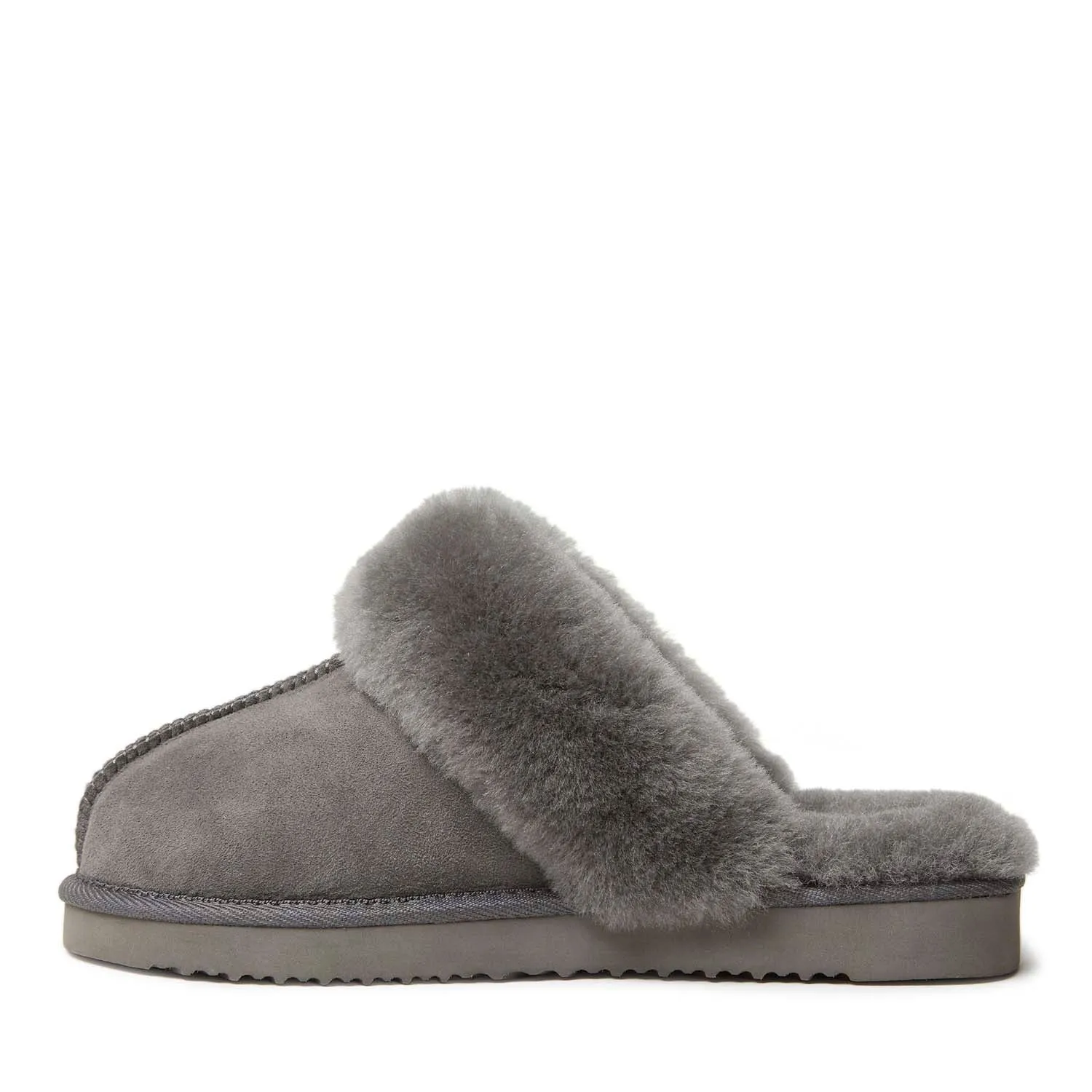 Fireside By Dearfoams Women's Sydney Genuine Shearling Scuff Slipper