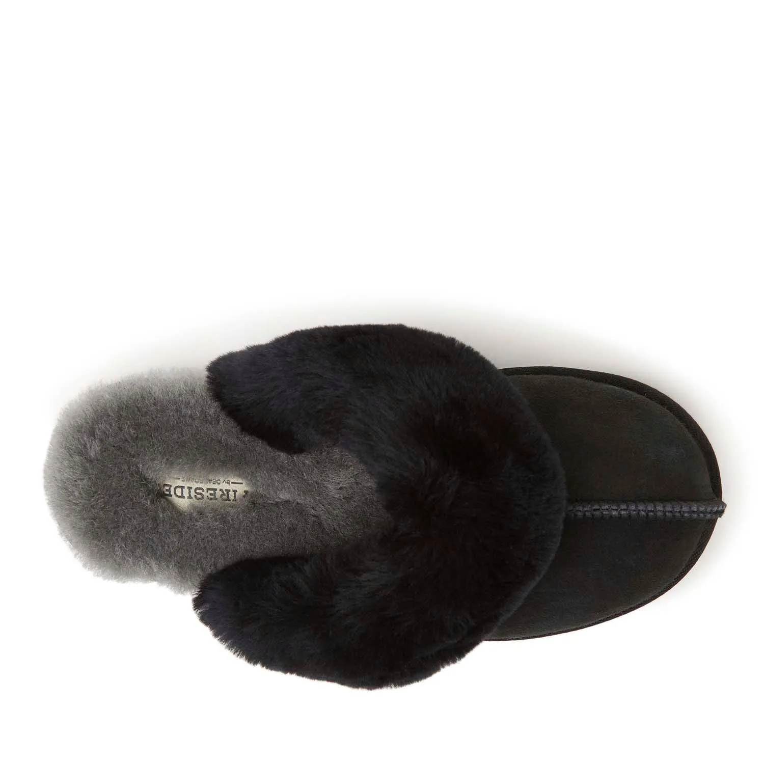 Fireside By Dearfoams Women's Sydney Genuine Shearling Scuff Slipper