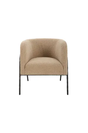 Jacobsen Accent Chair - Latte Shearling