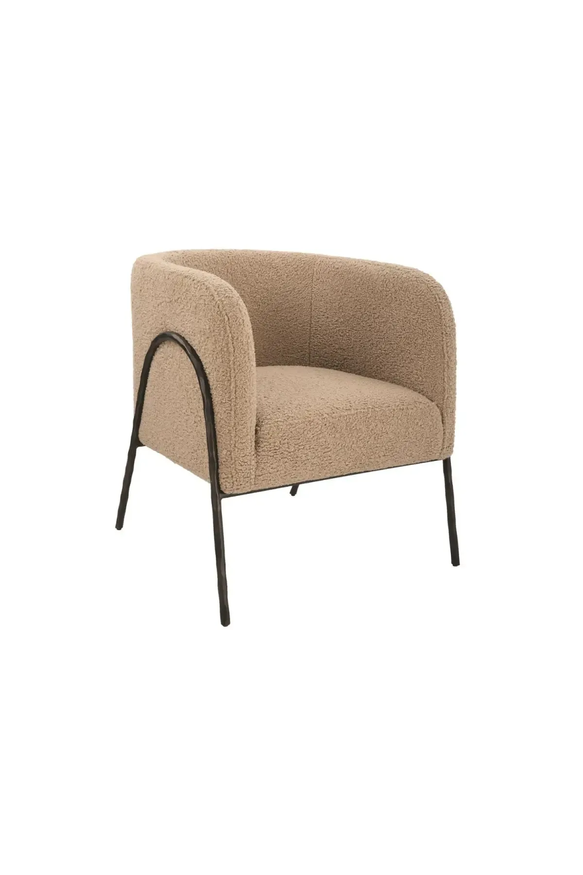 Jacobsen Accent Chair - Latte Shearling