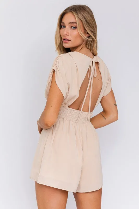 Kelsie Cover Sleeve Romper