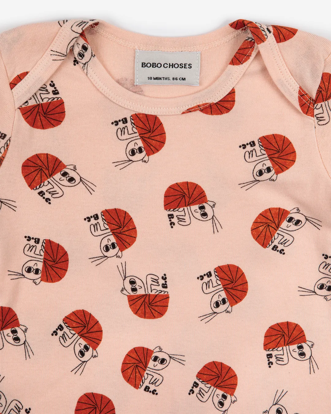 ONESIE BOBO CHOSES HERMIT CRAB