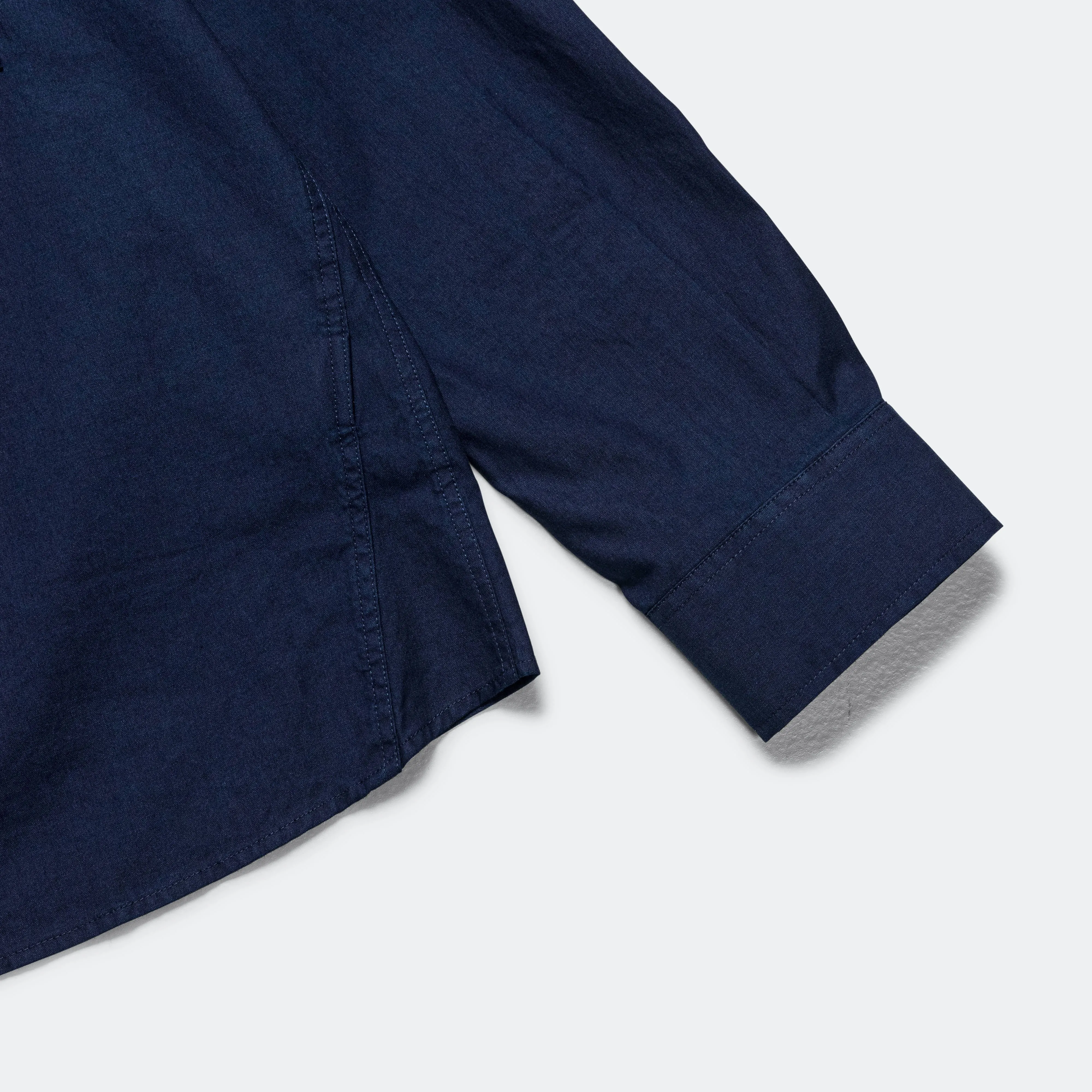 Overall Shirt - Indigo Cotton Plainweave