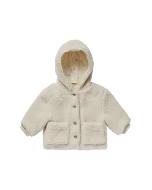 Rylee   Cru Shearling Baby Coat || Natural