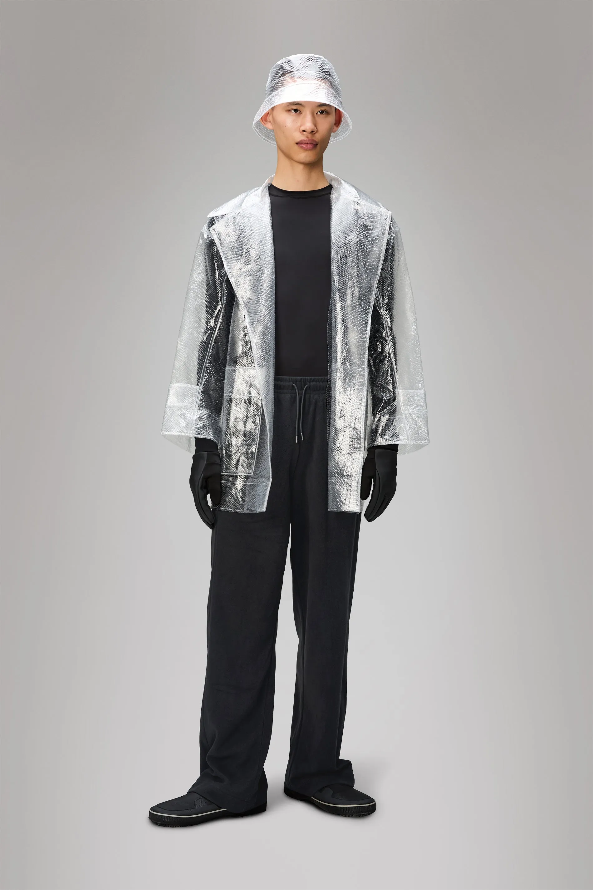 Snake Short Overcoat