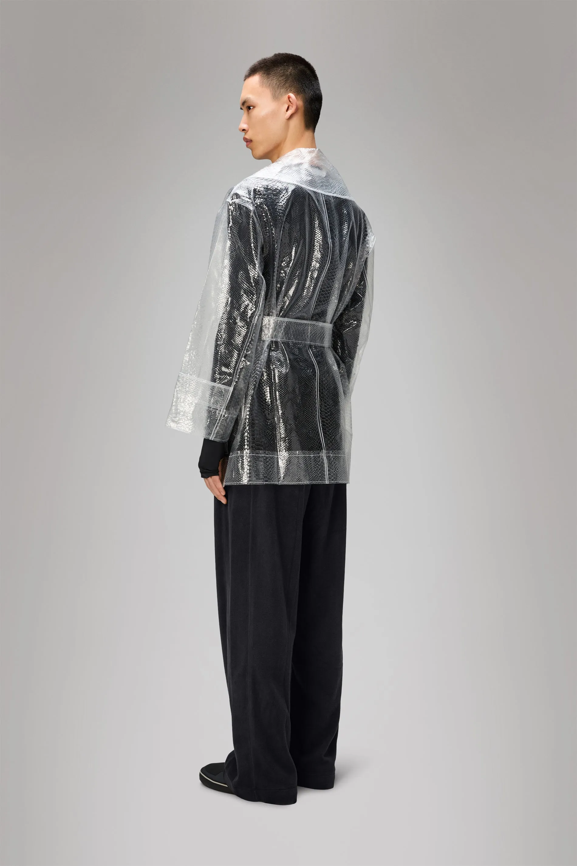 Snake Short Overcoat