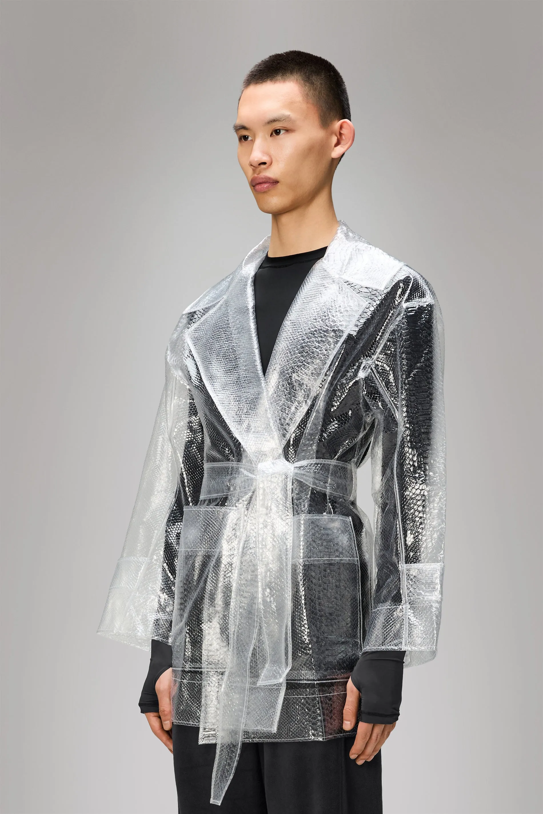 Snake Short Overcoat
